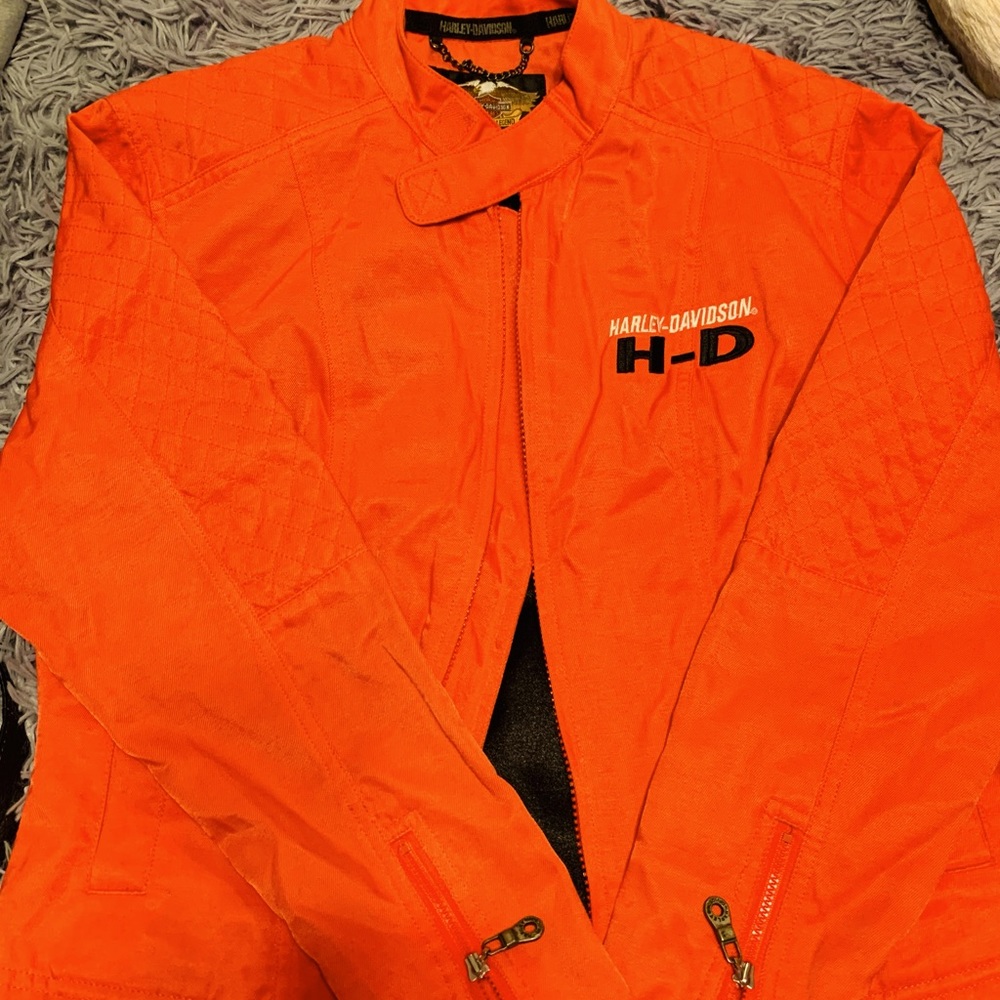 Genuine Harley Davidson womens nylon riding jacket